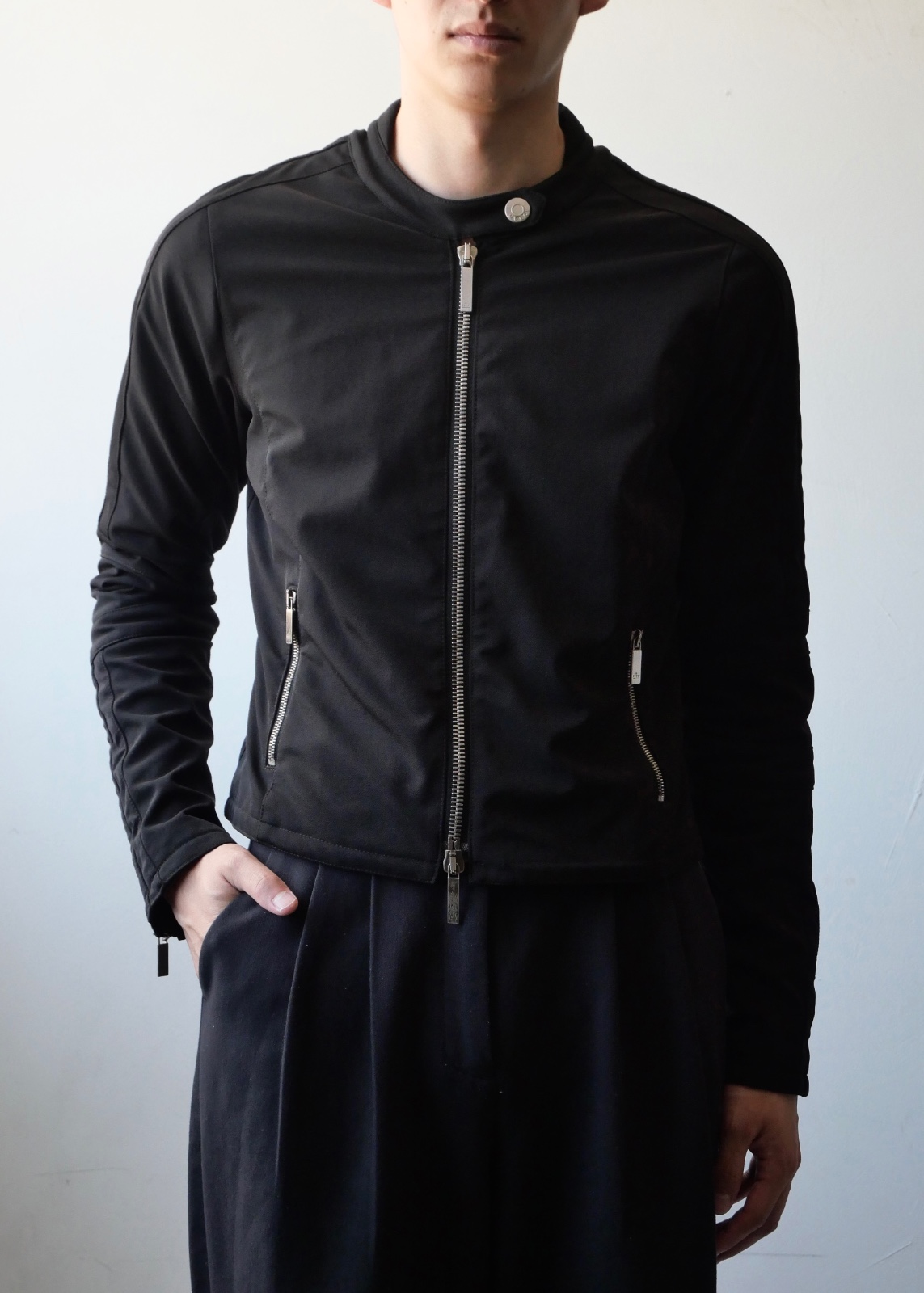 FW1998 GUCCI by TOM FORD double zip riders jacket