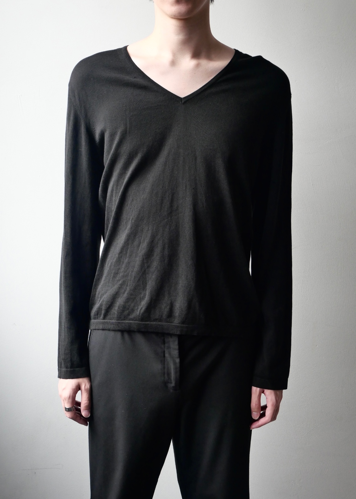 GUCCI v neck wool long sleeve